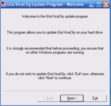 Патч для GTA Vice City 1.1