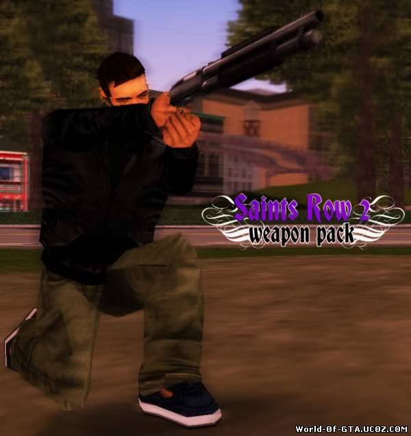 Saints Row 2 Weapon Pack