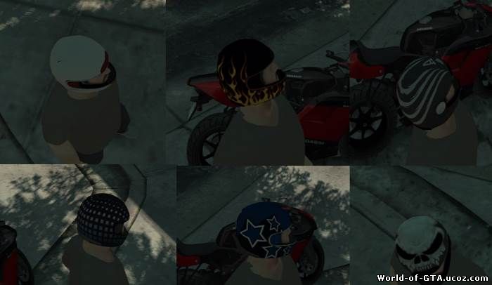 GTA V Helmets