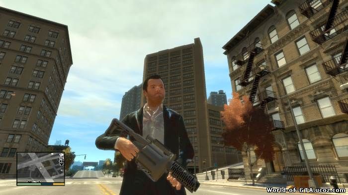 Пак оружия из игры GTA V
