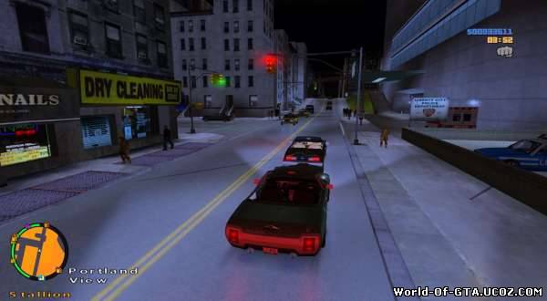 Больше людей и машин на улицах для GTA 3