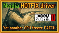 Nvidia выпустила хотфикс-драйвер для устранения фризов в Red Dead Redemption 2 на ПК
