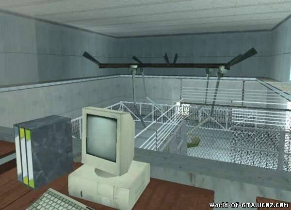 Вход в здание Zombotech