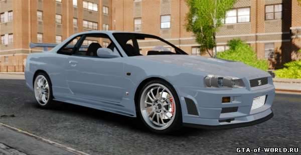 Nissan Skyline GT-R R34 Fast and Furious 4