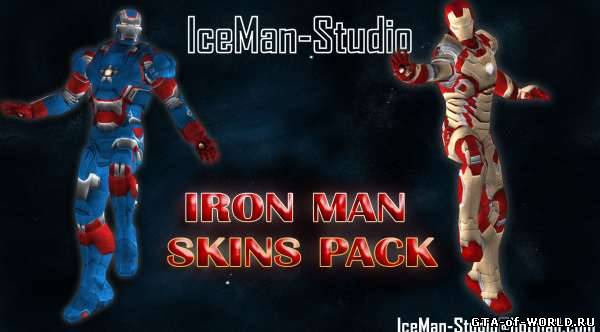 Iron Man Skins Pack