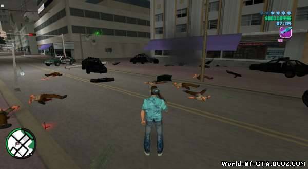 Vice City Landed Pickups/Пикапы на земле для GTA Vice City