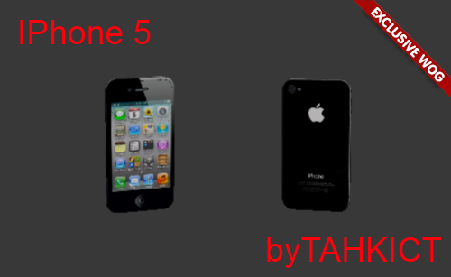 IPhone 5 Black для GTA Vice City