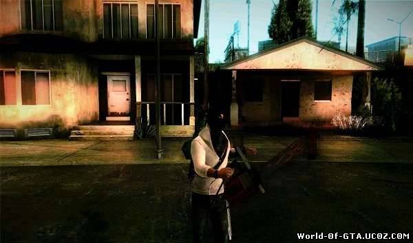 Real chainsaw/Заводить бензопилу v2.0